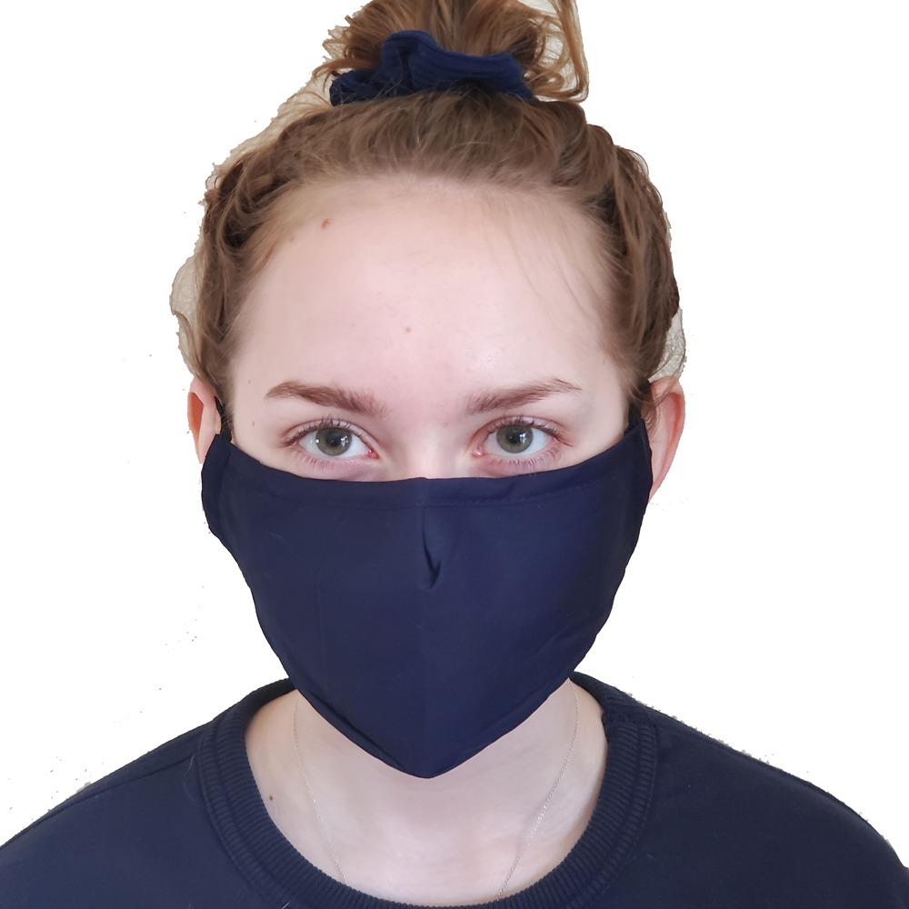 3 Layer Washable Cotton Mask with Pocket