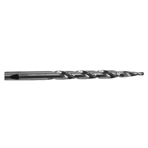5/32" x 4" High-Speed Steel Taper Point Drill Bit, 1/4" Hex Shank