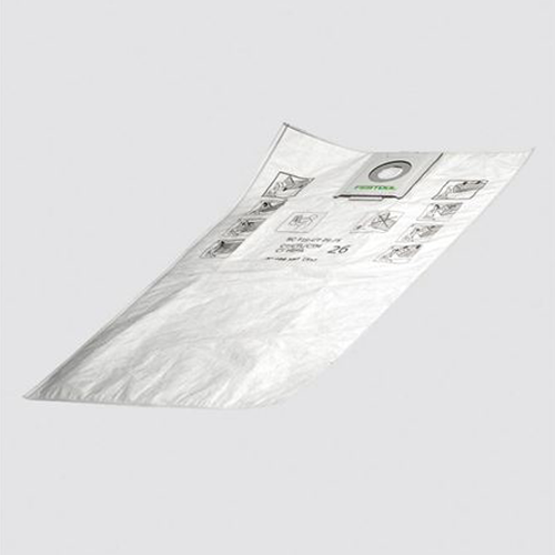 Festool SELFCLEAN Filter Bag for CT 36 Dust Extractor, PK/5