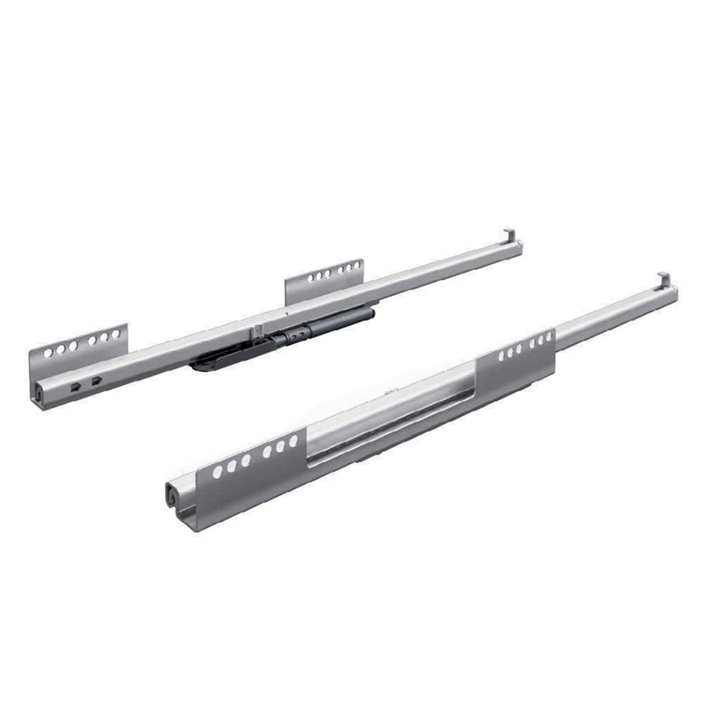 320mm Quadro IW20 Undermount Drawer Slide for 5/8" Material, 66lb Capacity Full Extension Soft-Closing