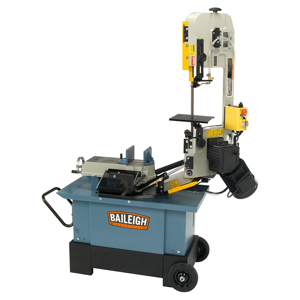 Baileigh BS-712MS 1 HP Horizontal/Vertical Band Saw, 1 Phase/120V