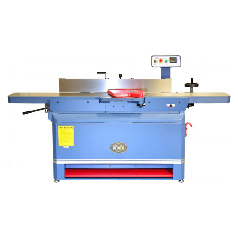 Oliver 16" Parallelogram Jointer with 4-Side Helical Cutterhead/Baldor Motor, 7.5HP/3 Phase