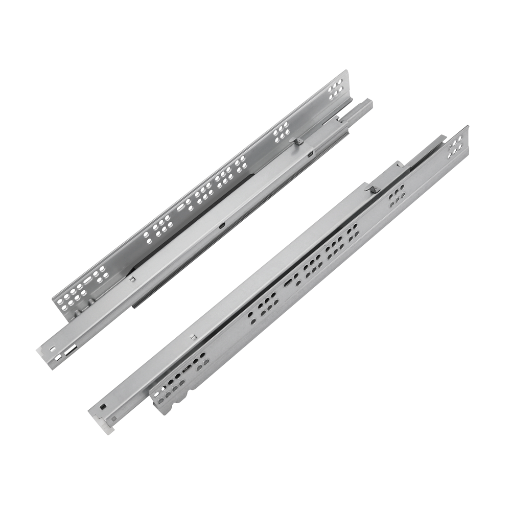 15" PRO Economy Undermount Drawer Slide for 5/8" Drawer Material, Full Extension with Soft-Closing