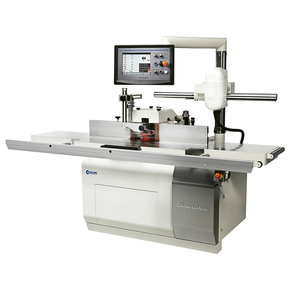 SCM3-Phase 10Hp L'invincibile HSK Tilting 1.25&Prime; Electrospindle Shaper, 5-axis w/FAST table, 7&Prime; touchscreen