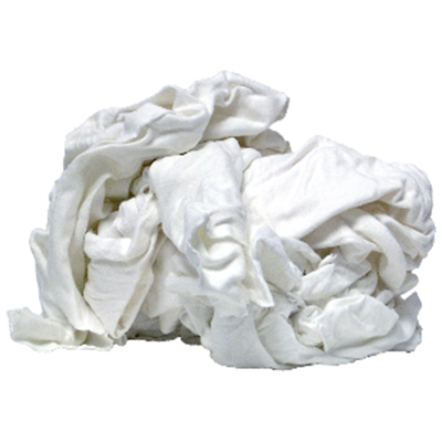 Recycle Knit Rag, White (No 10 Box)