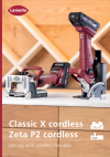 Lamello Classic X Cordless Biscuit Joiner without Batteries/Charger