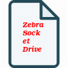Zebra Socket Drive Screwdriver With 1/4" Bit Chuck, 1/4