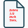 Zebra 1/2 Inch Torx, Multi-Point, And Allen Socket Assortment, 31 Pieces