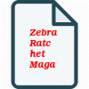 Zebra Ratchet Magazine Screwdriver, Includes 12 Bits