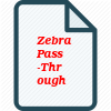 Zebra Pass-Through Reversible Ratchet