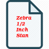 Zebra 1/2 Inch Standard Hexagon Socket Assortment, 21 Pieces