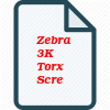 Zebra 3K Torx Screwdriver Set (6 Pieces)
