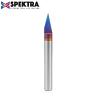 Amana Tool 45773-K Solid Carbide 30 Degree Engraving 0.020" Tip Width x 1/4" Shank Signmaking Spektra Coated Router Bit