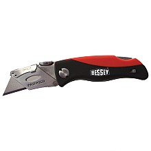 Folding Utility Knife with ABS Comfort Grip Handle