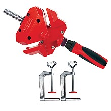 6" Variable Thickness Angle Clamp with Wood Handle