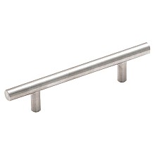 3-3/4" T-Bar Pull, Stainless Steel, 6-1/8" Length