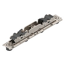 Aventos HK/HL/HS Front Fixing Bracket for Thin Front, Nickel-Plated