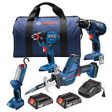 18V Lithium-Ion 4-Tool Combo Kit