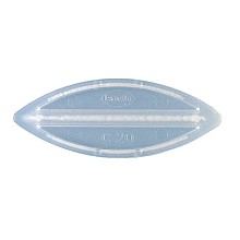 60mm x 23mm Translucent Solid Surface Joining Plate, Box of 250