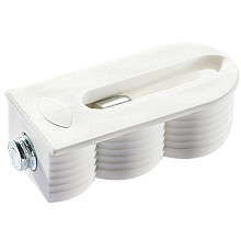 Cabineo 12 33.8mm x 16.5mm x 10.8mm Connector for Corner Connection, White, Box of 500
