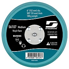 6" PSA Non-Vacuum Disc Backing Pad, No Holes