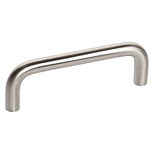3-25/32" Wire Drawer Pull, Satin Stainless Steel