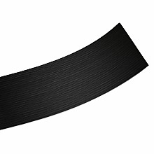 ABS Edgebanding, Color E62316 Black Oak Straight Groove, 0.039&quot; Thick 15/16&quot; x 328&#8242; Roll
