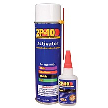 2P&#45;10 Thick Adhesive Solo Kit with 12 oz Activator, 2 oz