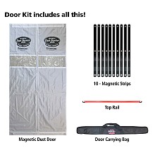 3rd Hand HD™ Magnetic Dust Barrier Door