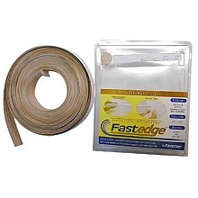 Peel & Stick PVC Edgebanding, Almond, 0.018
