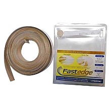Peel & Stick PVC Edgebanding, White, 0.018