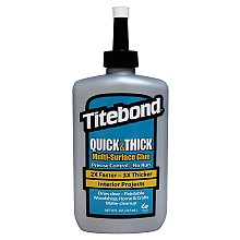 Titebond® Molding/Trim Wood Glue, Clear, 8 oz Bottle