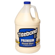 Titebond® II Premium Wood Glue, Honey Cream, 1 Gallon Jug