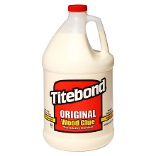 Titebond Original Wood Glue, Yellow, 1 Gallon Jug