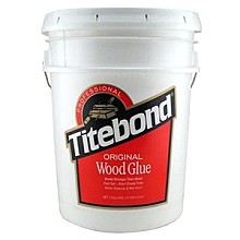 Titebond Original Wood Glue, Yellow, 5 Gallon Pail