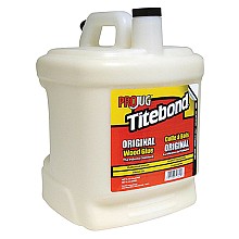 Titebond Original Wood Glue, Yellow, 2.15 Gallon PROJug