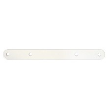 Connecting Strap for Drawer Front Pull-Outs, White Epoxy