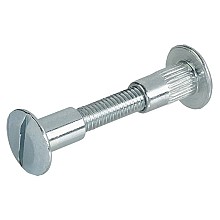 32mm - 38mm Connecting Screw, Zinc (Screw and Sleeve)