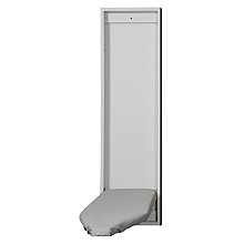 3-3/4" No-Door Non-Electric Ironing Center with 42" Non-Swiveling, Unfinished Finish