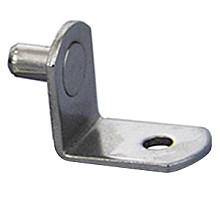 5mm L Shaped Shelf Support Pin, Nickel Finish