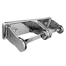 Double Paper Roll Holder, Chrome Plated