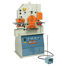 Baileigh SW-501 3 HP Baileigh Hydraulic Ironworker, 1 Phase/220V