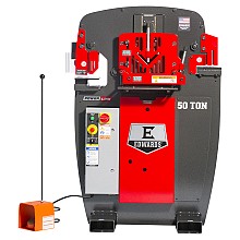 Edwards IW50-1P230-AC500 5 HP 50 Ton Ironworker with Powerlink, 1 Phase/230V