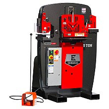 Edwards IW50-3P230-AC500 5 HP 50 Ton Ironworker with Powerlink, 3 Phase/230V