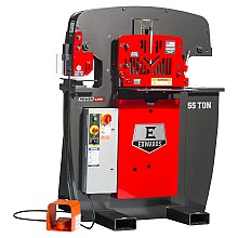 Edwards IW55-1P230-AC500 5 HP 55 Ton Ironworker with Powerlink, 1 Phase/230V