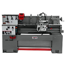 Jet Tools GH-1440-3 3 HP Geared Head Engine Lathe with 203 DRO/Taper Attachment, 3 Phase/230V/460V