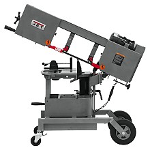 Jet Tools HVBS-10-DMW 10" x 1 HP Horizontal/Vertical Dual Mitering Portable Band Saw, 1 Phase/115V