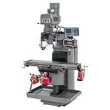 Jet Tools JTM-1050EVS2/230 3 HP Milling Machine with 3-Axis Powerfeeds/Air Powered Drawbar, 3 Phase/230V