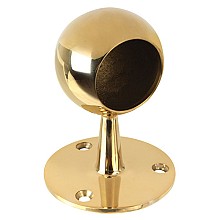 2-15/16" Ball End Short Post, Polished Brass