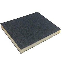 2-Sided Aluminum Oxide Sanding Sponge, 4-3/4" x 3-3/4" x-1/2